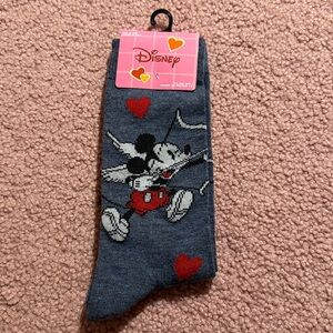 🔥10/$15 Mickey Mouse Heart Socks